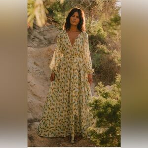 SOLER London Floral Maxi Dress